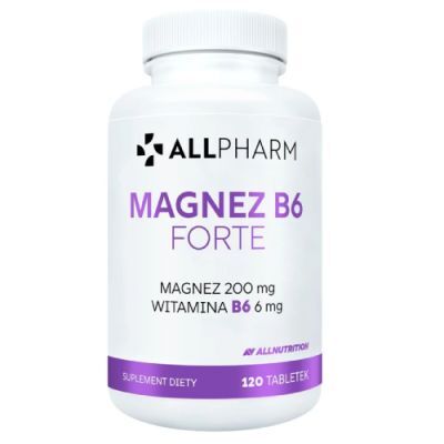 Allnutrition Allpharm Magnez B6 Forte, 120 tabl.