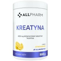 Allnutrition Allpharm Monohydrat kreatyny smak cytrynowy, 500 g