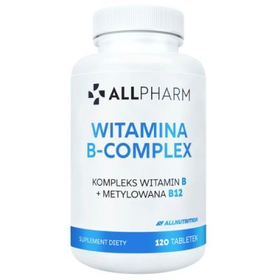 Allnutrition Allpharm Witamina B-Complex, 120 tabl.