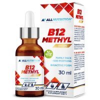 ALLNUTRITION B12 Methyl - witamina B12, metylokobalamina krople 30 ml