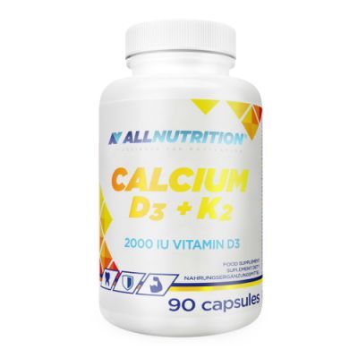 Allnutrition Calcium D3 + K2, 90 kaps.