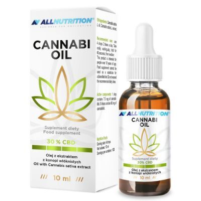 Allnutrition Cannabi Oil Olej CBD 30%, 10 ml