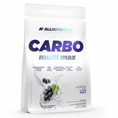 ALLNUTRITION Carbo multi max czarna porzeczka 1000 g
