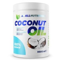 ALLNUTRITION Coconut Oil  Nierafinowany -1000ml KRÓTKA DATA 20.08.2026