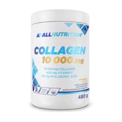 ALLNUTRITION COLLAGEN 10 000mg smak truskawkowy, 480g