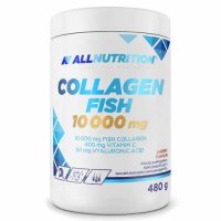 Allnutrition Collagen Fish 10 000 mg smak wiśniowy, 480 g