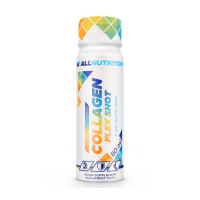 Allnutrition Collagen Flex Shot truskawkowo-poziomkowy, 80 ml