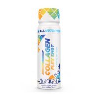Allnutrition Collagen Flex Shot truskawkowo-poziomkowy, 80 ml