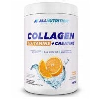 Allnutrition Collagen Glutamine + Creatine Pomarańcza, 480 g
