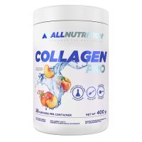 ALLNUTRITION Collagen Pro peach Kolagen o smaku brzoskwiniowym 400 g