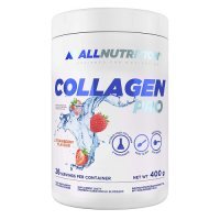 ALLNUTRITION Collagen Pro strawberry Kolagen o smaku truskawkowym 400 g