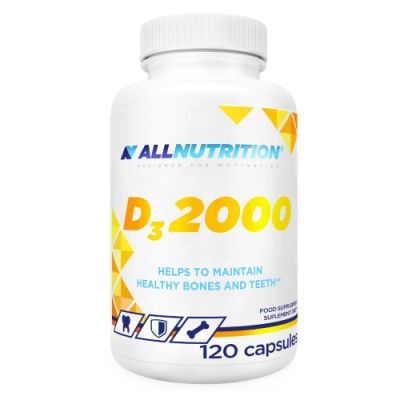 Allnutrition D3 2000, 120 kaps.