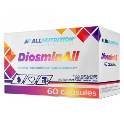 ALLNUTRITION Diosminall - diosmina, hesperydyna 60 kapsułek