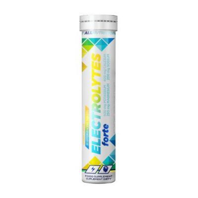 Allnutrition Electrolytes Forte Tabletki musujące o smaku pomarańczowym, 20 szt.