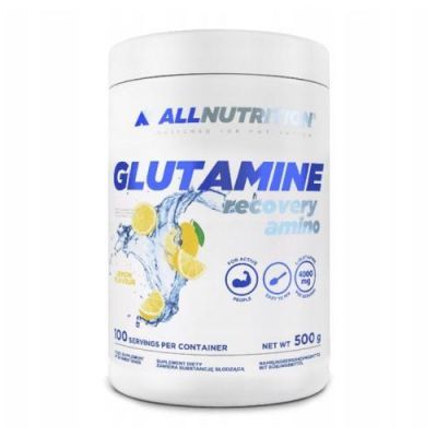 Allnutrition Glutamine lemon, 500 g