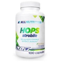 ALLNUTRITION Hops Strobile, 100kaps. KRÓTKA DATA 31.01.2026