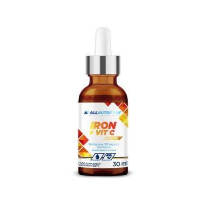 Allnutrition Iron + Vit C Drops, 30 ml