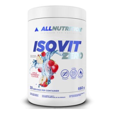 Allnutrition Isovit Zero Jabłko-malina, 660 g