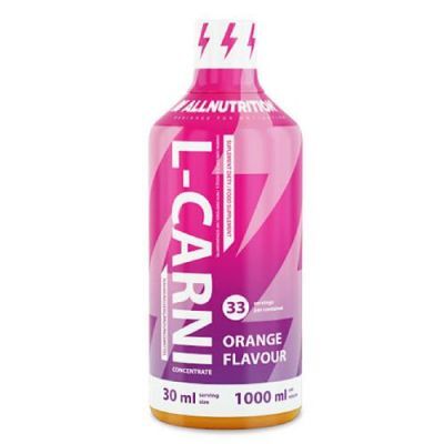 Allnutrition L-Carni L-karnityna w płynie o smaku pomarańczowym, 1000 ml