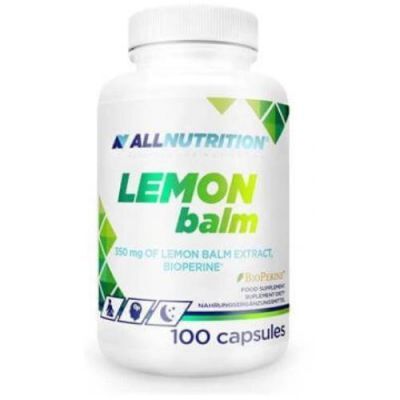 ALLNUTRITION Lemon Balm, 100kaps. KRÓTKA DATA 31.01.2026