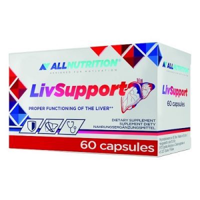 ALLNUTRITION LivSupport - fosfolipidy, cholina 60 kapsułek