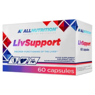 ALLNUTRITION LivSupport - fosfolipidy, cholina 60 kapsułek