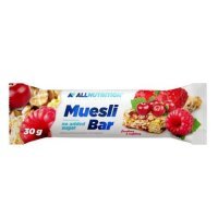 ALLNUTRITION MUESLI BAR baton bez cukru ŻURAWINA I MALINA 30 g