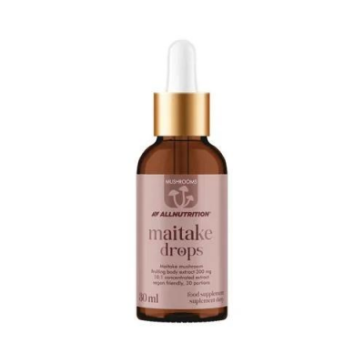 Allnutrition Mushrooms Maitake drops, 30 ml KRÓTKA DATA 10.12.2026