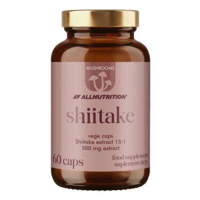 Allnutrition Mushrooms Shiitake, 60 kaps.