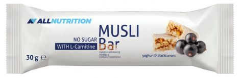 ALLNUTRITION Musli bar L-carnitine blackcurrant baton 30 g