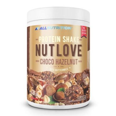 ALLNUTRITION Nutlove Protein Shake Choco Hazelnut Odżywka wysokobiałkowa, 630g