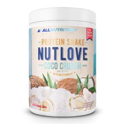 ALLNUTRITION Nutlove Protein Shake Coco Crunch Odżywka wysokobiałkowa, 630g