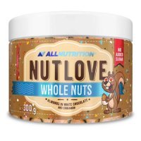 ALLNUTRITION NutLove WholeNuts Migdały w białej czekoladzie z cynamonem, 300g
