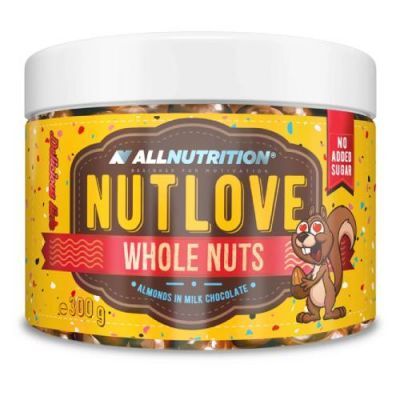 ALLNUTRITION NutLove WholeNuts Migdały w mlecznej czekoladzie, 300g