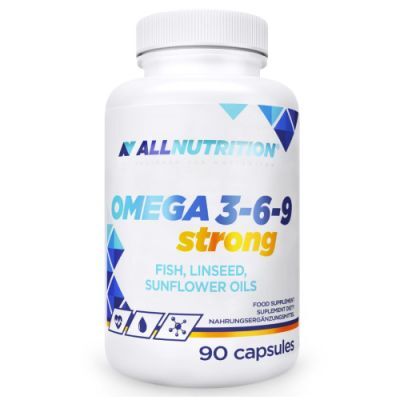 ALLNUTRITION Omega 3-6-9 Strong, 90 kaps.