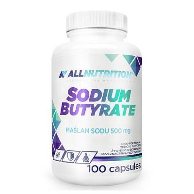 Allnutrition Sodium Butyrate Maślan Sodu 500 mg, 100 kaps.