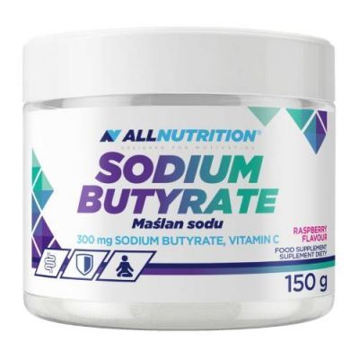 Allnutrition Sodium butyrate Maślan sodu smak malinowy, 150 g