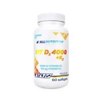 ALLNUTRITION VIT D3 4000 + K2, 60kaps.