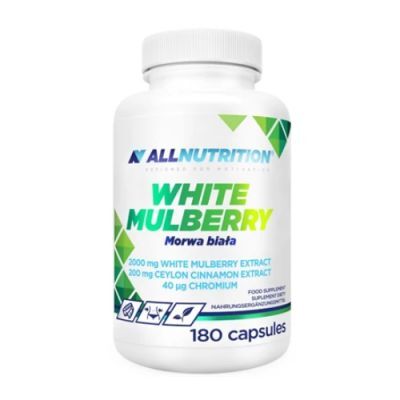 Allnutrition White Mulberry Morwa biała, 180 kaps.