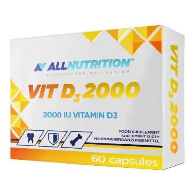 ALLNUTRITION Witamina D3 2000 60 kapsułek