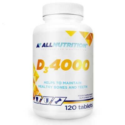 ALLNUTRITION Witamina D3 4000 120 tabletek