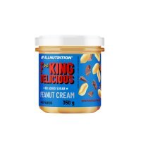 Alluntrition Fitking Delicious Peanut Cream Masło orzechowe z kawałkami czekolady, 350 g