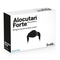 Alocutan Forte 50 mg/ml Aerozol na skórę, roztwór, 3 x 60 ml