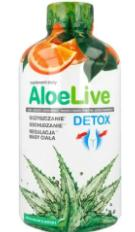 AloeLive Detox, 1000 ml KRÓTKA DATA 30.11.2026