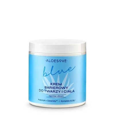 ALOESOVE BLUE Krem barierowy do twarzy i ciała 250 ml