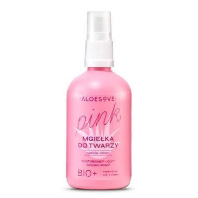 ALOESOVE Pink Mgiełka do twarzy, 100 ml KRÓTKA DATA 31.01.2026