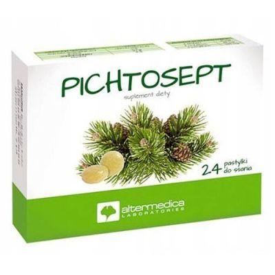 Alter Medica Pichtosept, 24 pastylek do ssania