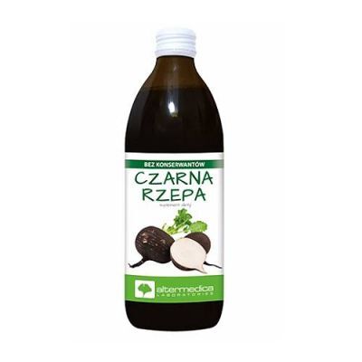 Altermedica Czarna Rzepa Sok, 500ml