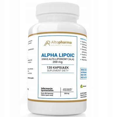 ALTO PHARMA Alpha Lipoic 200 mg 120 kapsułek