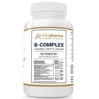 ALTO PHARMA B-Complex 100% RWS - 8 witamin z grupy B 120 tabletek